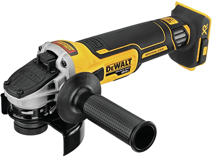 Buy DEWALT 20V MAX XR Angle Grinder, 4-1/2-Inch, Tool Only (DCG405B)  