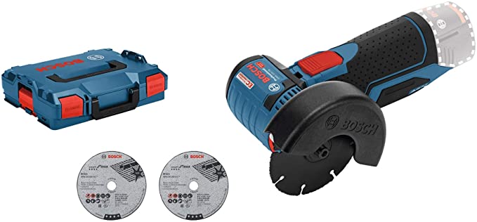 Buy Bosch Angle Grinder Gws 10.8 V EC Drill Solo without Battery Charger in L-Boxx Solo 