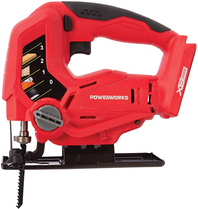 Buy Battery and charger are not included with the POWERWORKS XB 20V Cordless Jig Saw. JSG303 