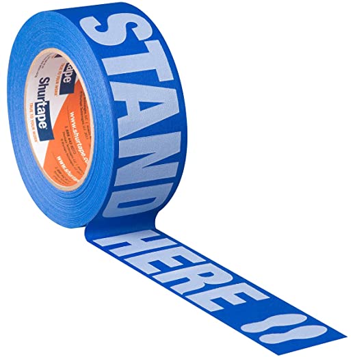 Buy Shurtape 105156 CP 27P Multi-Surface Floor Masking Tape with 