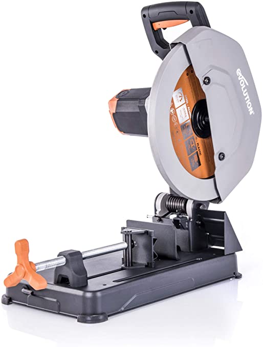 Buy R355CPS 14-Inch Multi-Purpose Chop Saw by Evolution Power Tools - Cuts Metal, Plastic, Wood, and More - Inch Multi-Purpose Blade 