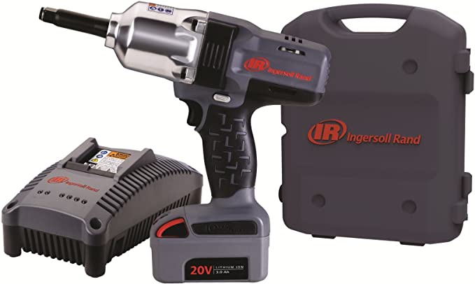 Buy W7250-K1 Ingersoll Rand 1/2-Inch High-Torque 2-Inch Extended Anvil Impactool, Charger, 1 Li-ion Battery, and Case Kit, Gray 