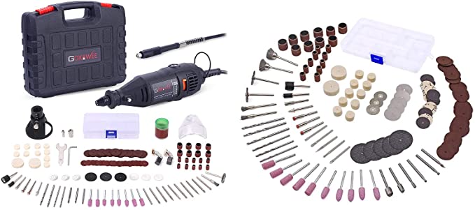 Buy Bundle of GOXAWEE Rotary Tool Kit with Radial Bristle Discs 