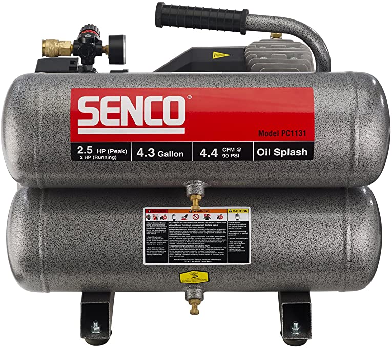 Buy Senco PC1131 Compressor, 4.3 gallon, 2.5-horsepower (peak) 