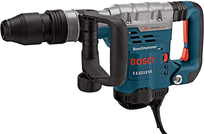 Buy BOSCH 11321EVS Demolition Hammer - 1-9/16 in. Corded Variable Speed SDS-Max Concrete Demolition Hammer with Carrying Case - 13 Amp 