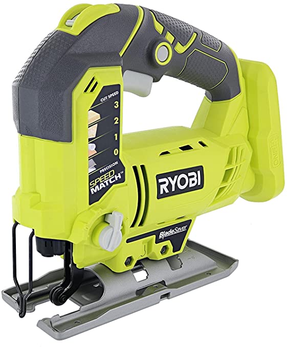 Buy Ryobi One+ P523 18V Lithium Ion Cordless Orbital T Shank Jigsaw, 3,000 SPM (Battery Not Included, Power Tool and T Shank Wood Cutting Blade Only)  