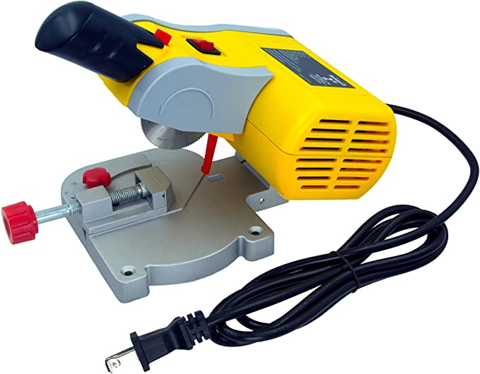 Buy Mini Benchtop Cut-Off Miter Saw by Hercules for Hobby Crafts (Mini Cut-Off Saw)  