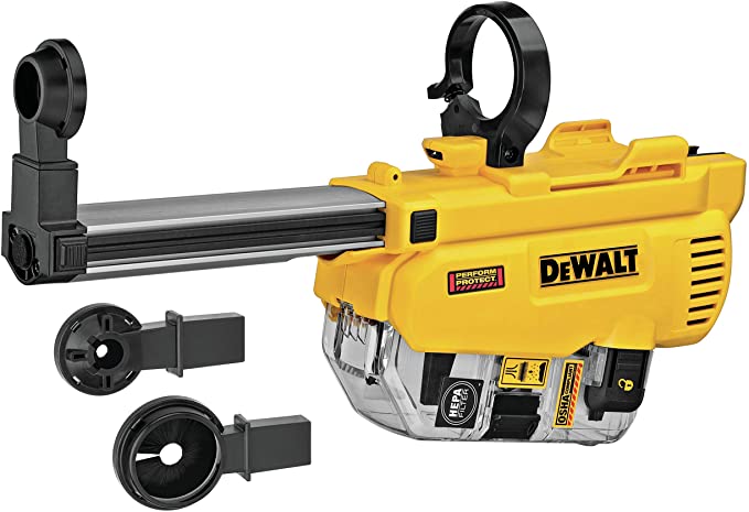 Buy DEWALT DCH263 Rotary Hammer Dust Extractor, D-Handle, 1-1/8-Inch (DWH205DH)  