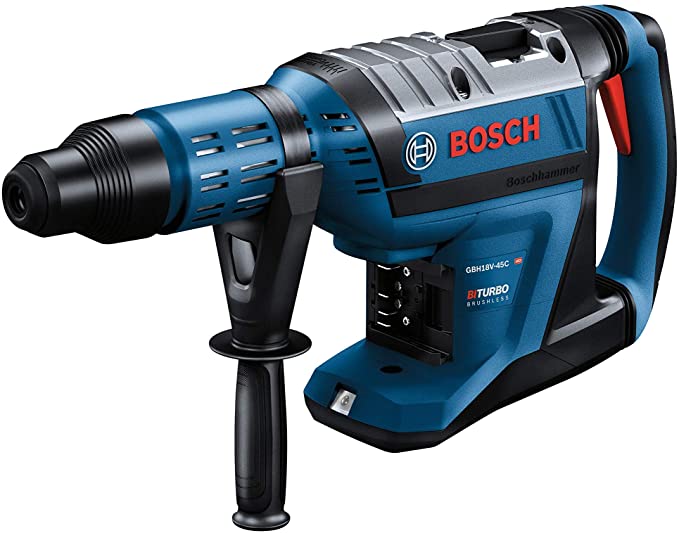 Buy Bosch PROFACTOR 18V HITMAN GBH18V-45CK Cordless SDS-max 1-7/8 In. Rotary Hammer with BiTurbo Brushless Technology, No Battery Included 