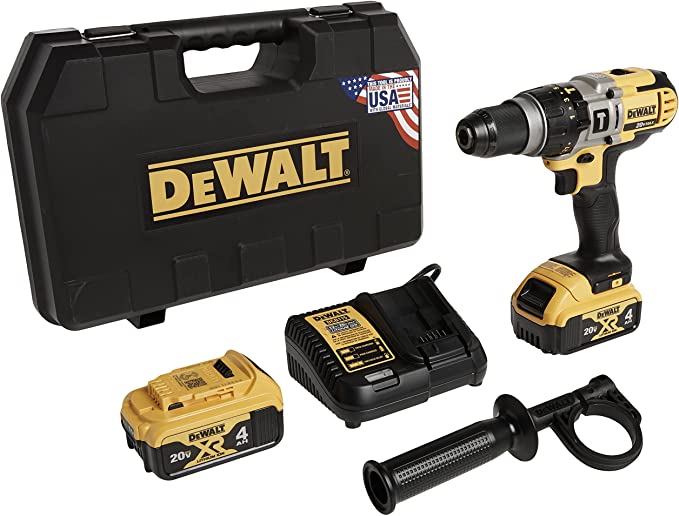 Buy Hammer Drill Kit DEWALT 20V MAX* (DCD985M2)  