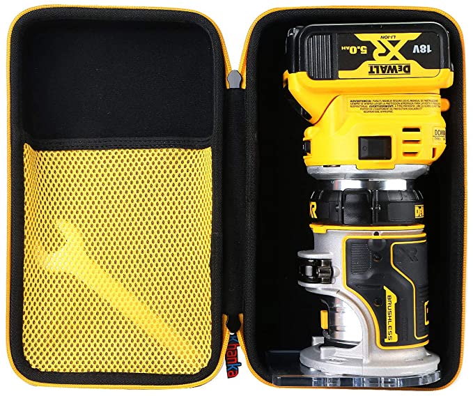 Buy DEWALT 20V Max XR Cordless Router Hard Case Replacement, Brushless, Case Only (DCW600B)  