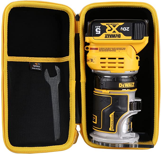 Buy DEWALT 20V Max XR Cordless Router Aproca Hard Storage Travel Protective Case 