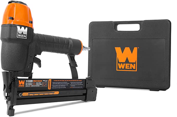 Buy WEN 61722 18-Gauge 2-in-1 Pneumatic 2-Inch Brad Nailer and 1/4-Inch Crown Stapler WEN 61722 18-Gauge 2-in-1 Pneumatic 2-Inch Brad Nailer and 1/4-Inch Crown Stapler 