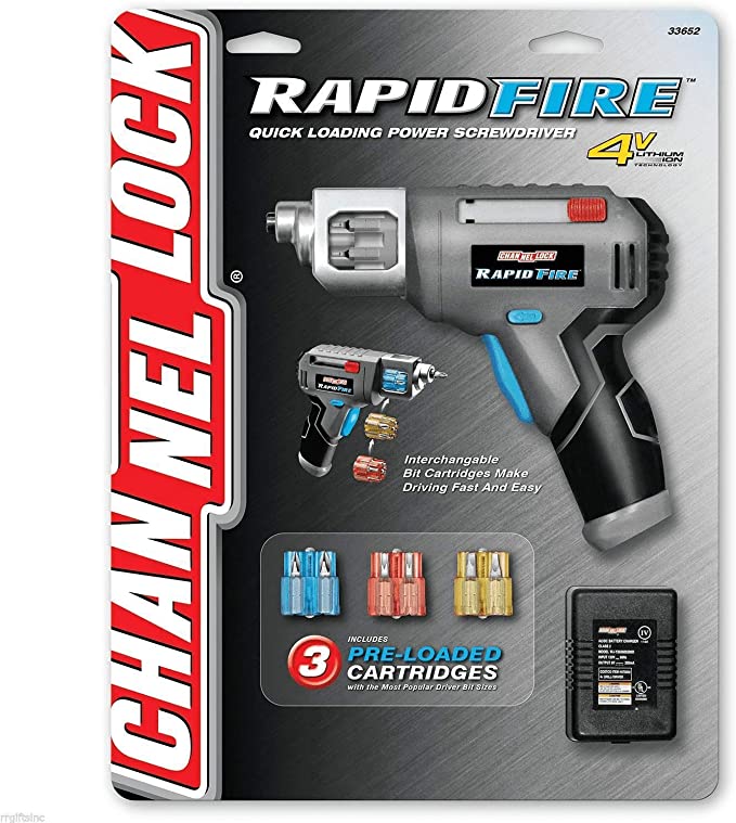 Buy Power Screwdriver Channellock Rapid Fire Quick Load 