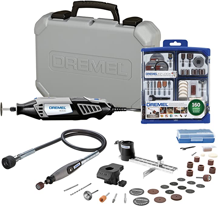 Buy Dremel 4000-2/30 Rotary Tool Kit with Flex Shaft Attachment 