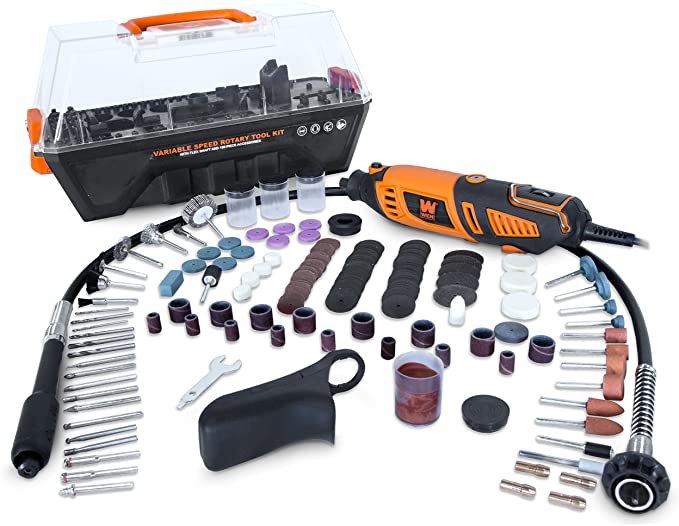 Buy WEN 190-Piece Accessory Kit, Flex Shaft, and Carrying Case 23190