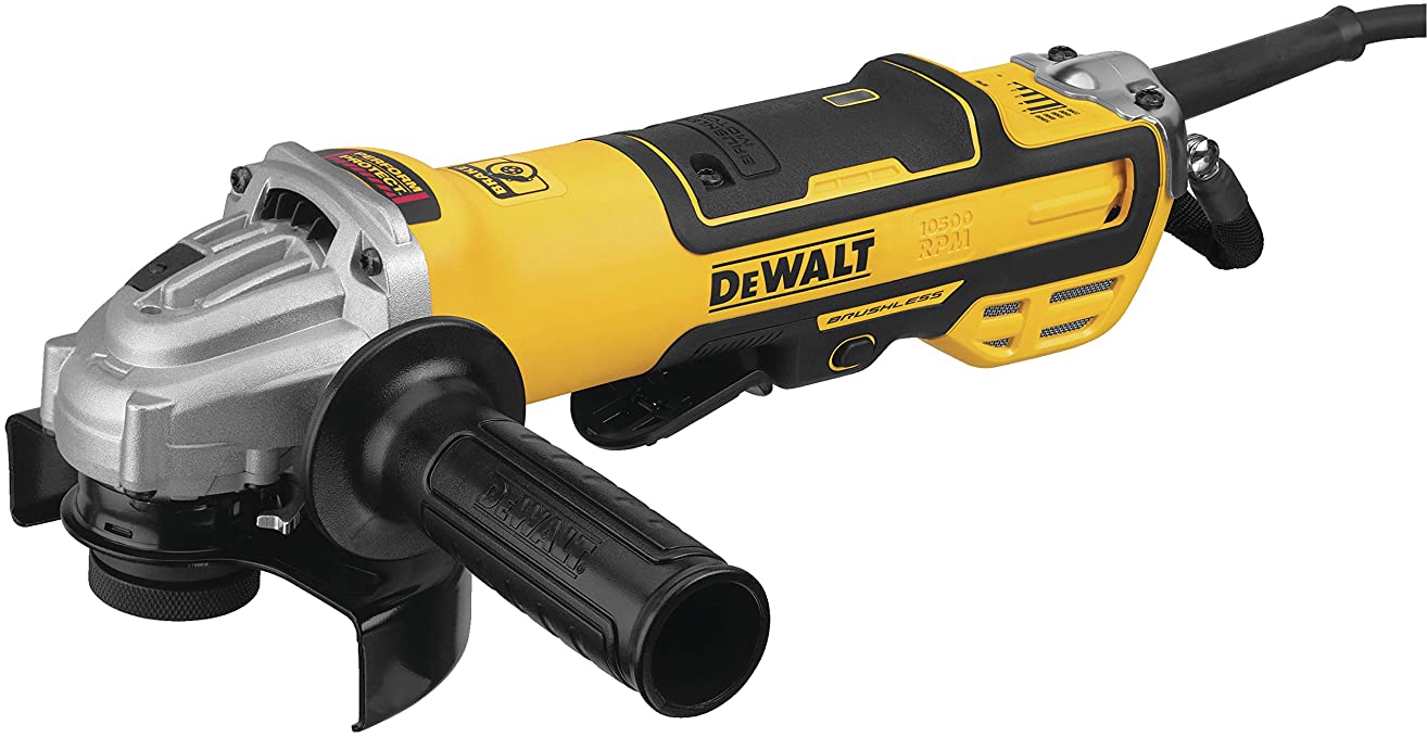 Buy 5-Inch DEWALT Grinder with Paddle Switch and Variable Speed (DWE43214NVS)  