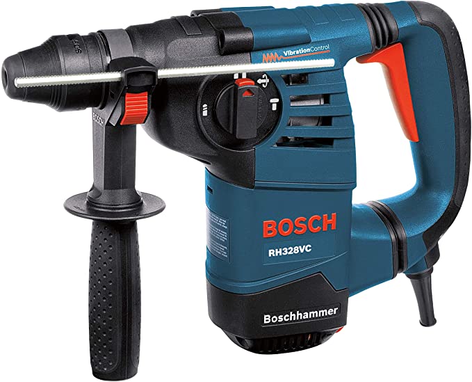 Buy BOSCH RH328VC Vibration Controlled 1-1/8-Inch SDS Rotary Hammer, Bosch Blue 