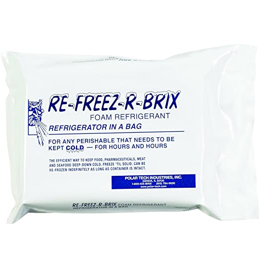 Buy BOX USA BPRB28 Re-Freez-R-Brix Cold Bricks, White, 7