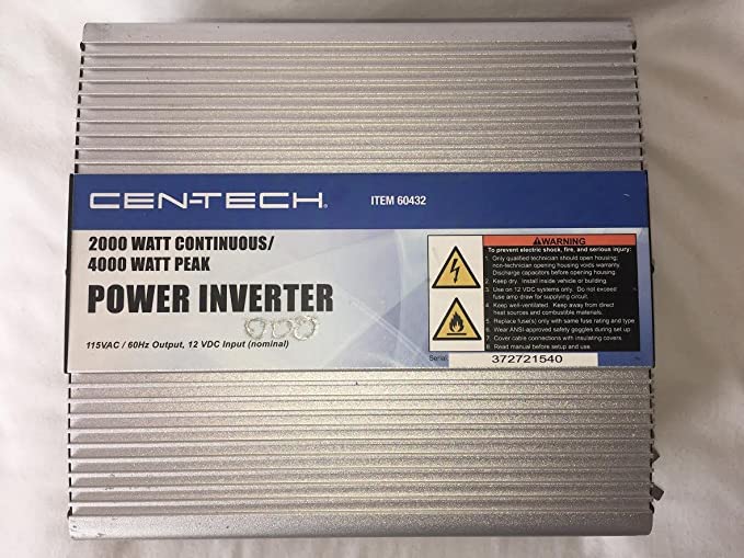 Buy TNM 2000 Watt Continuous/4000 Watt Peak Power Inverter 