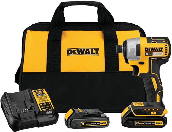 Buy DCF787C2 20V MAX Brushless 1/4 in. Cordless Impact Driver Kit by DEWALT 