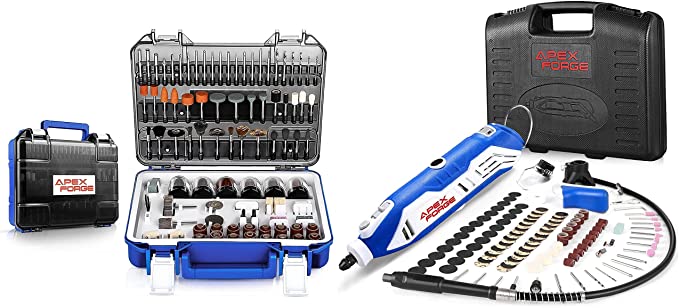 Buy Rotary Tool Accessories Kit with APEXFORGE Rotary Tool Kit 