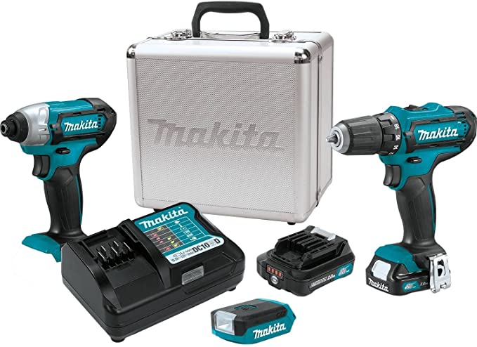 Buy Makita CT321RX 12-Volt Max CXT Lithium-Ion Cordless 3-Tool Combo Kit (2.0Ah)  