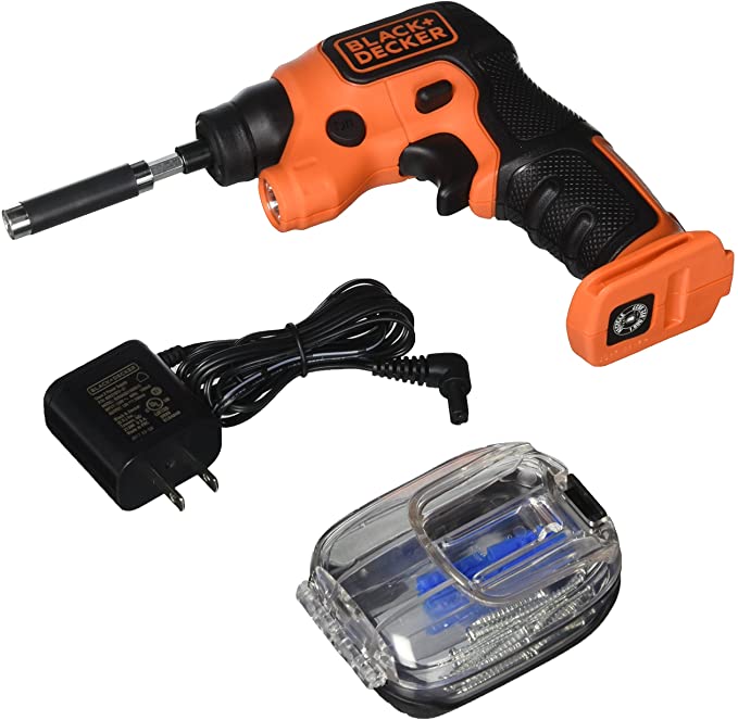 Buy 4V MAX* Cordless Screwdriver with LED Light by BLACK+DECKER (BDCSFS30C)  