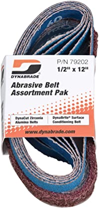 Buy Assorted Dynabrade 79202 1/2-Inch by 12-Inch Belt Assortment Pak 