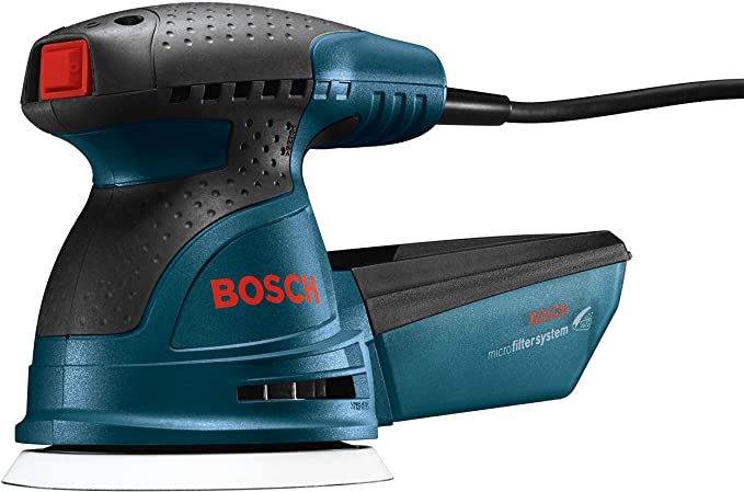 Buy Bosch ROS20VSC 5 Inch Corded Variable Speed Random Orbital Sander/Polisher Kit, Blue 