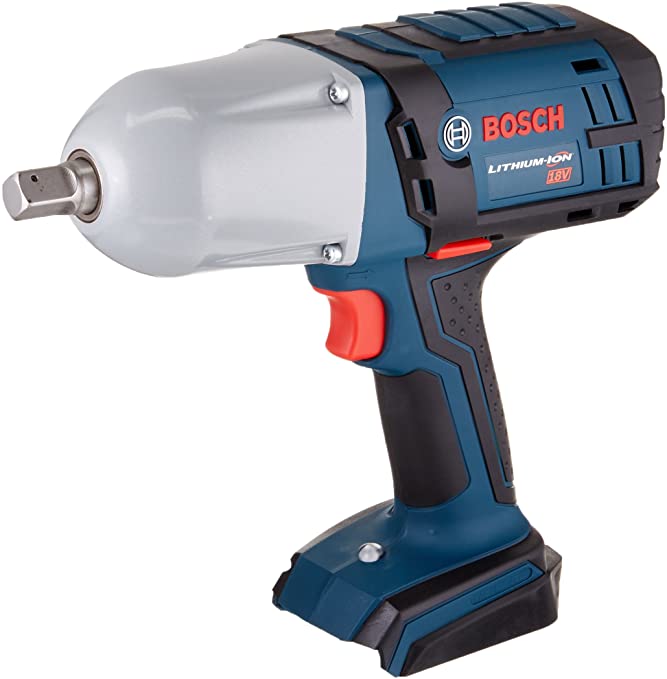 Buy Bosch HTH181B 18-Volt Lithium-Ion 1/2-Inch Square Drive High-Torque Impact Wrench with Detent Pin, Blue 