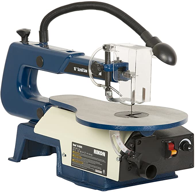 Buy 16-Inch Rikon 10-600VS Scroll Saw with Lamp 