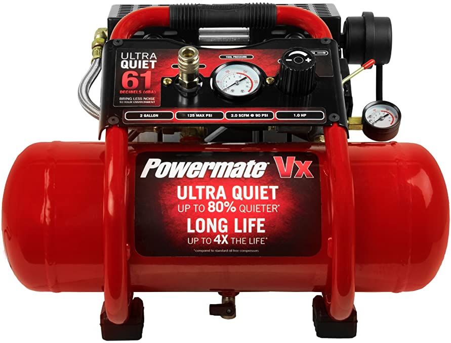 Buy Powermate Vx SAC22HPP Ultra-Quiet 2 Gallon Air Compressor 