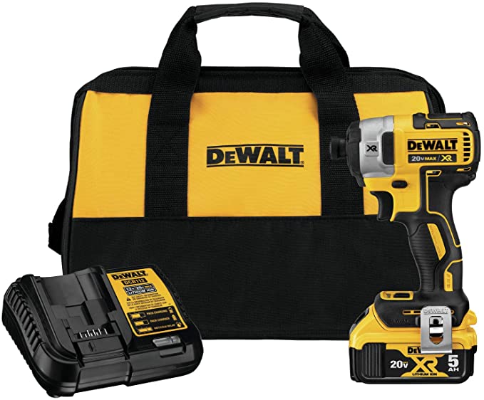 Buy DEWALT 20V MAX XR 3-Speed Impact Driver, 1/4-Inch (DCF887P1)  