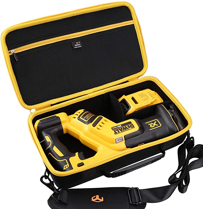 Buy DEWALT 20V MAX XR Reciprocating Saw Aproca Hard Travel Storage Carrying Case (DCS367B)  