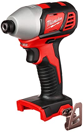 Buy Milwaukee 2656-20 M18 18V 1/4 Inch Lithium Ion Hex Impact Driver with 1,500 Inch Pounds of Torque and LED Lighting Array Milwaukee 2656-20 M18 18V 1/4 Inch Lithium Ion Hex Impact Driver with 1,500 Inch Pounds of Torque and LED Lighting Array (Battery Not Included, Power Tool Only)  