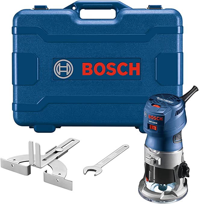 Buy BOSCH GKF125CEK Colt 1.25 HP (Max) Variable-Speed Palm Router Kit with Edge Guide BOSCH GKF125CEK Colt 1.25 HP (Max) Variable-Speed Palm Router Kit with Edge Guide 