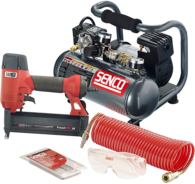 Buy Senco PC0947 Brad Nailer Compressor Combo Kit, 18-Gauge 