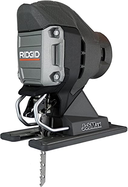 Buy Ridgid R82234071B Compact Jig Saw Head with Onboard Blower Port and Tool-Free Blade Changing System for Job Max Multi Tools (Tool Head Only, Job Max Not Included)  