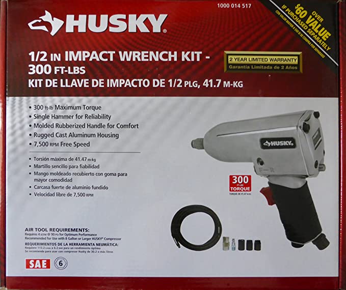 Buy 300 ft.-lbs. Husky 1/2 in. Impact Wrench 