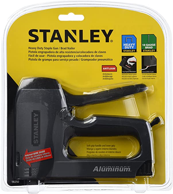 Buy STANLEY SharpShooter Plus Nail Gun, Gray/Black, Heavy Duty (TR250)  