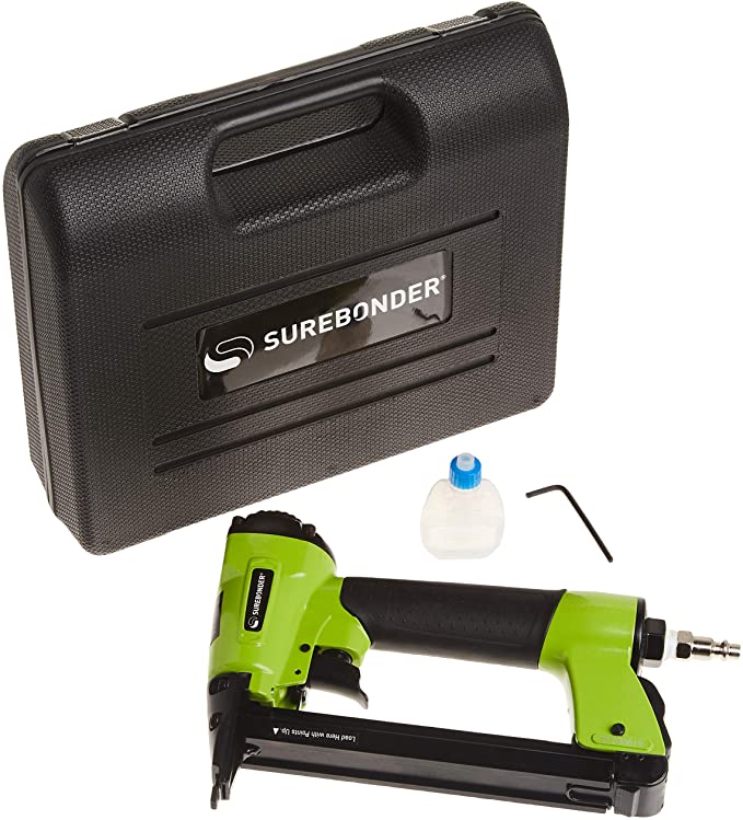 Buy Pneumatic Heavy Duty Standard T50 Type Stapler with Case by FPC (Surebonder) 9600B 9600A (air compressor needed not included)  