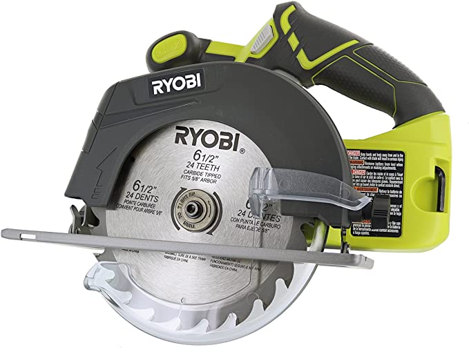 Buy Ryobi P507 One+ 18V Lithium Ion Cordless 6 1/2 Inch 4,700 RPM Circular Saw w/ Blade Ryobi P507 One+ 18V Lithium Ion Cordless 6 1/2 Inch 4,700 RPM Circular Saw w/ Blade (Battery Not Included, Power Tool Only)  