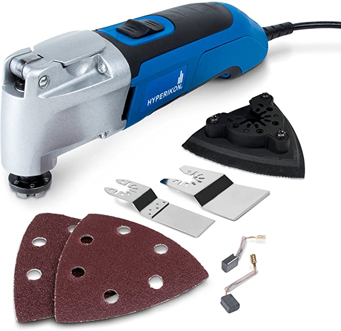 Buy Oscillating Tool, 2.5 Amp Power Variable Speed, Electric Multi Tool, 120V, Corded, Complete Kit 