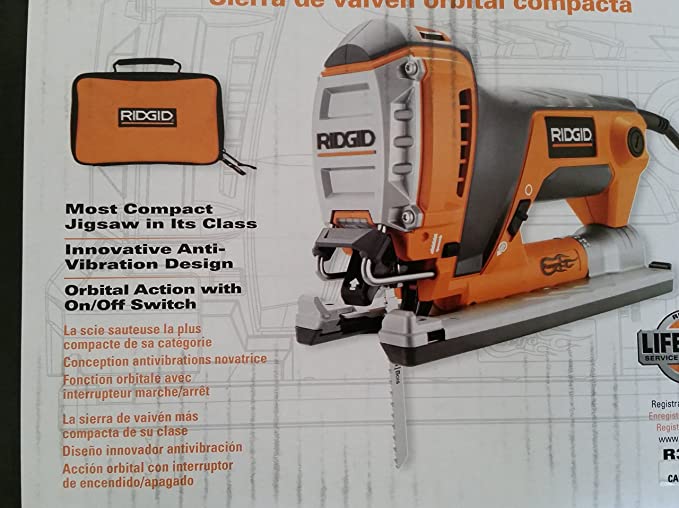 Buy R31011 3 Amp Fuego Compact Orbital Jigsaw by RIDGID TOOL COMPANY 