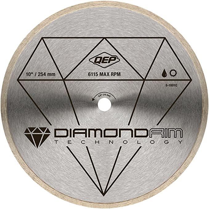 Buy QEP 6-1001CR 10 in. Diamond Blade for Ceramic Tile Wet Saws 