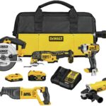 DEWALT 20V MAX* Cordless Drill Combo Kit , 6-Tool (DCK661D1M1)