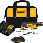 DEWALT 20V MAX XR Oscillating Tool Kit, 3-Speed (DCS356C1)