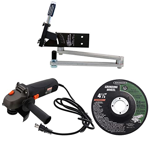 More info about angle grinder or bench grinder for lawn mower blades