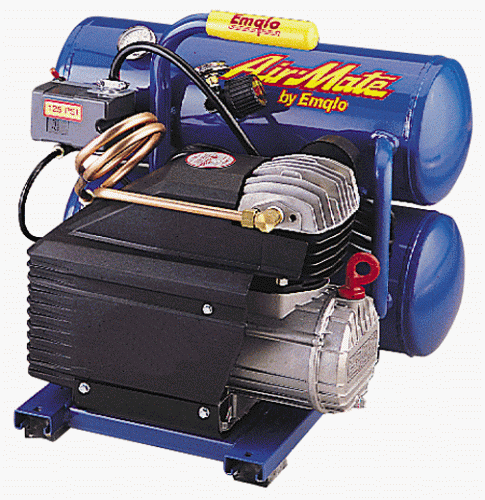 More info about how to use emglo air compressor